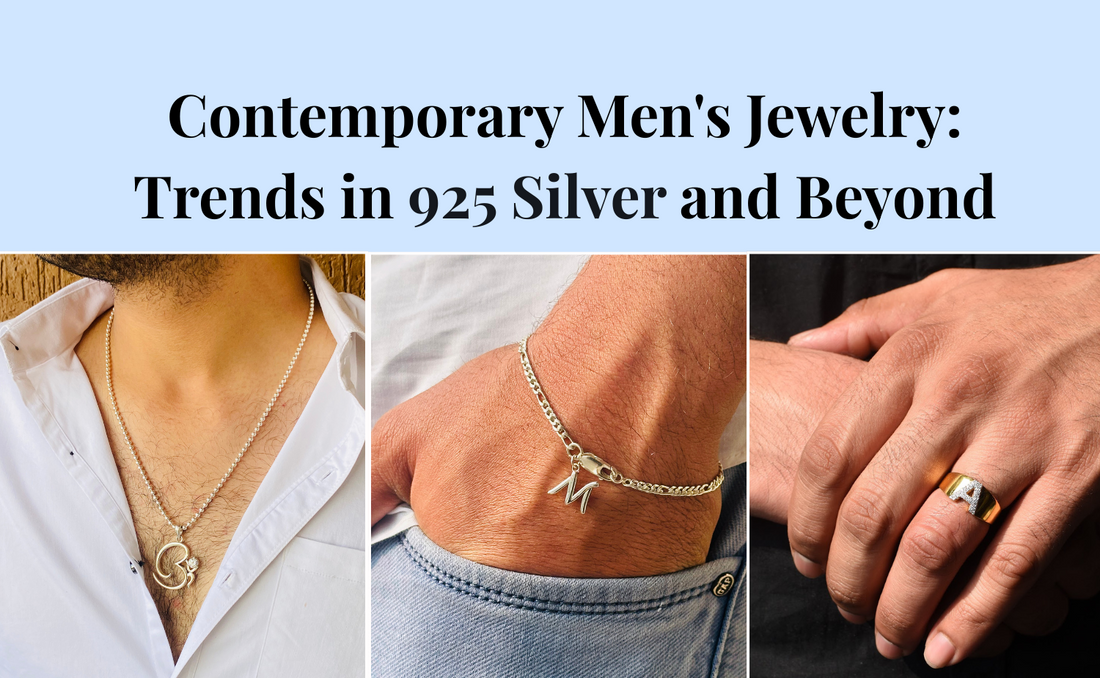 Contemporary Men's Jewelry: Trends in 925 Silver and Beyond