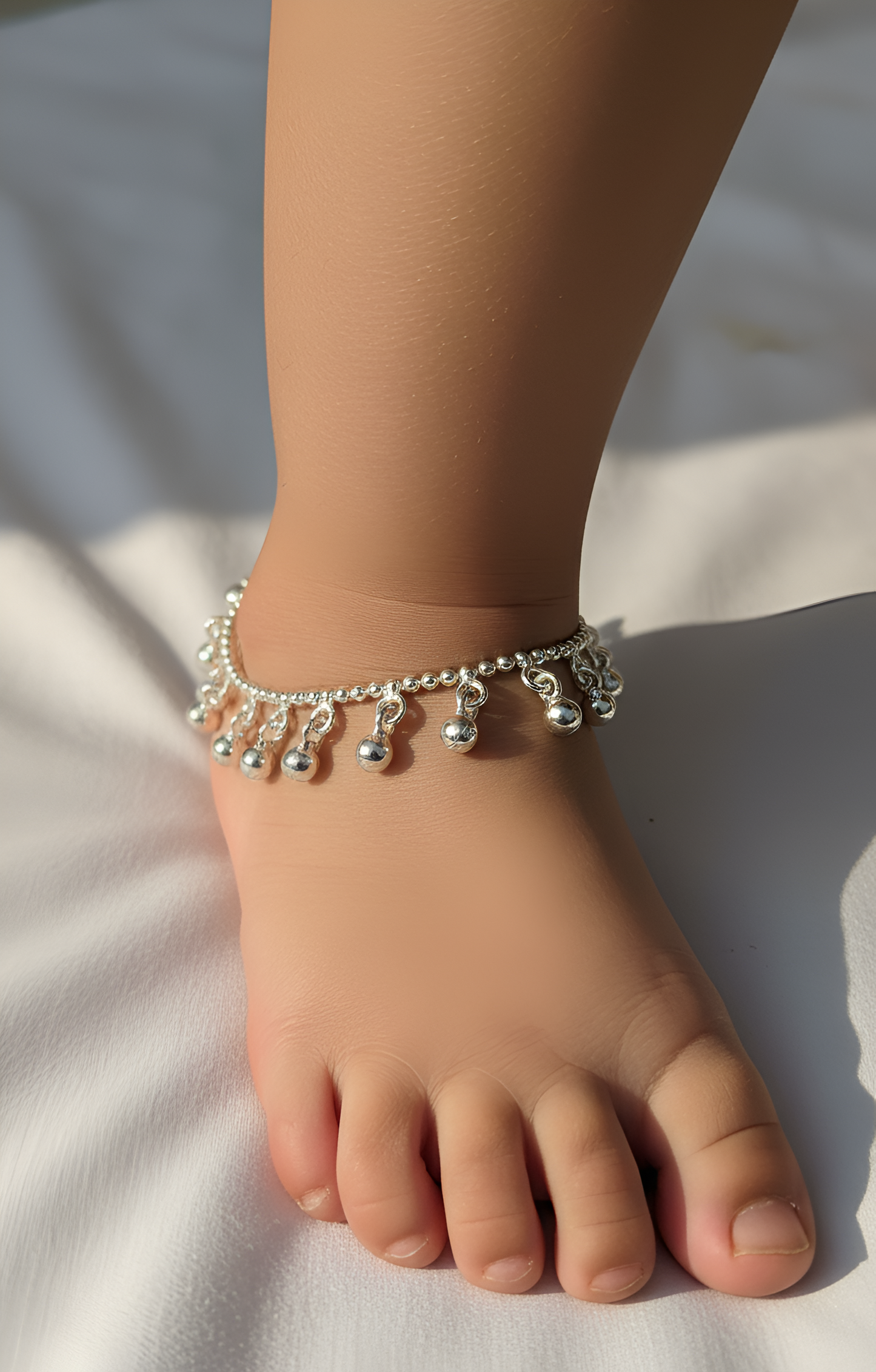 tiny ghungroo anklet