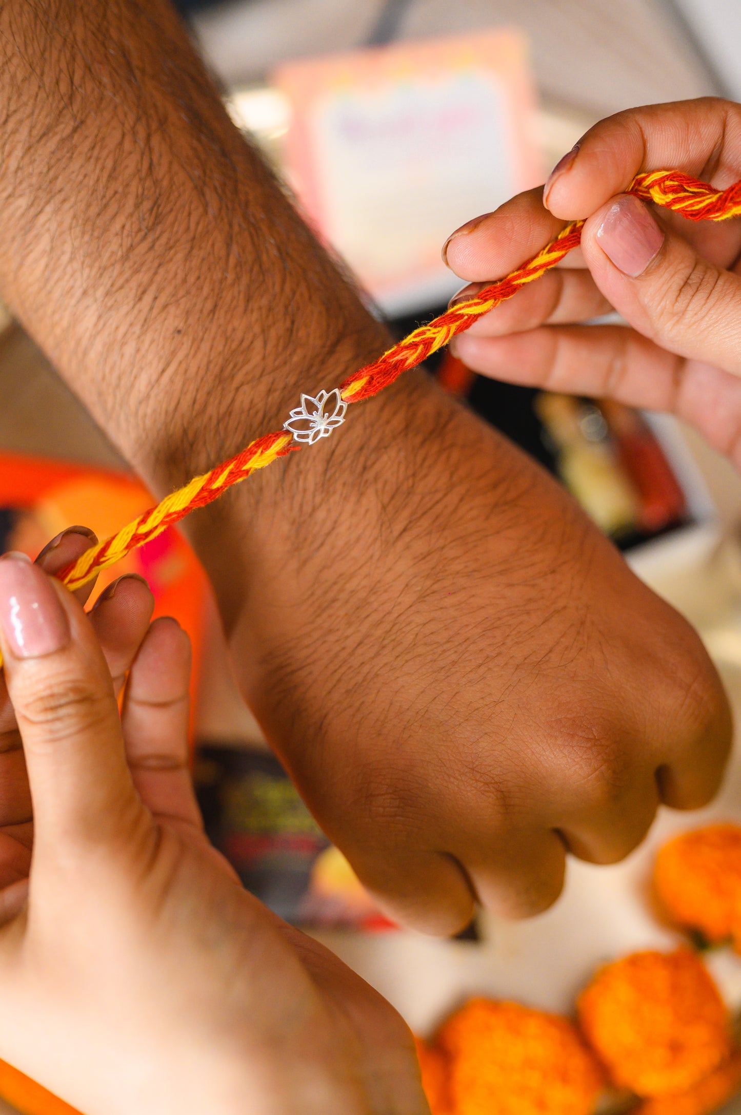lotus rakhi
