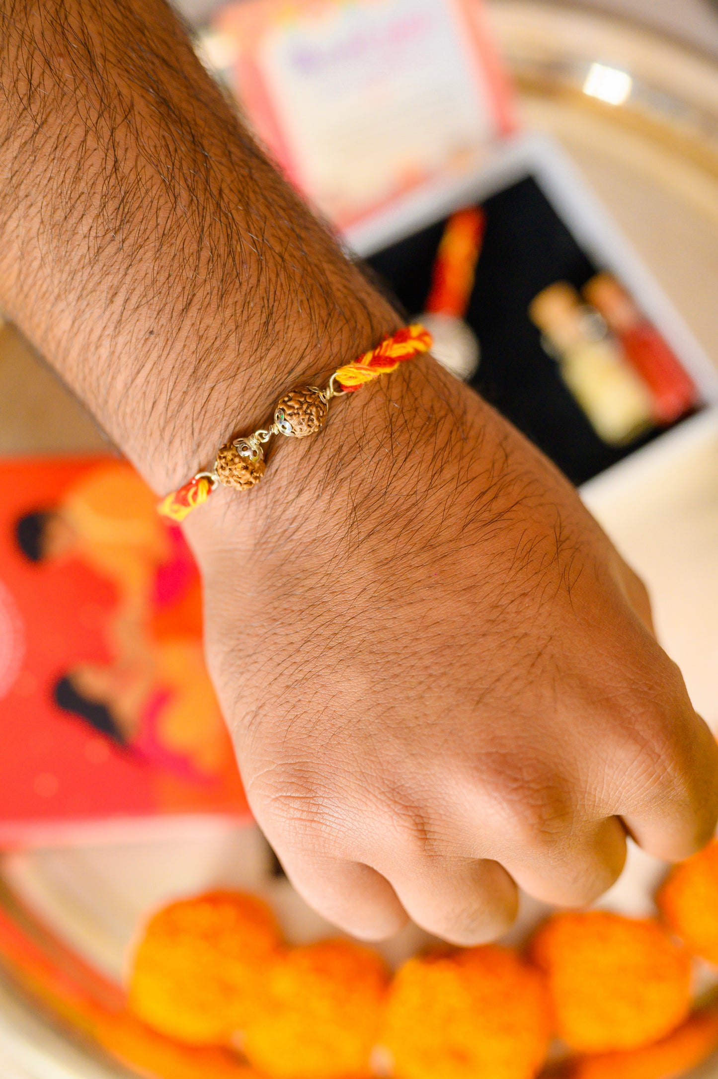 double rudraksha rakhi