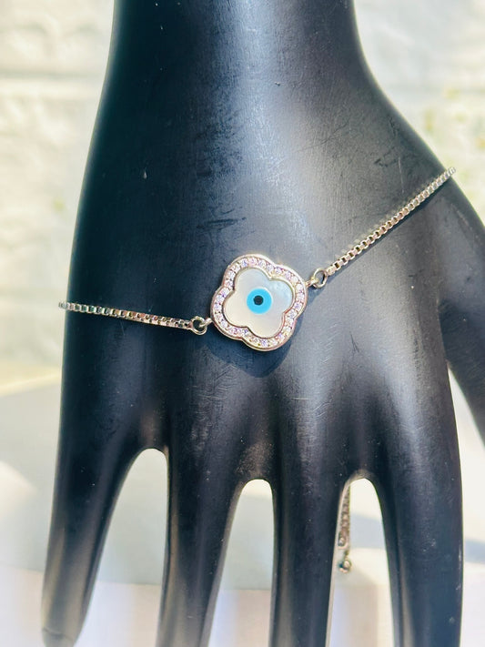 QuadBloom Evileye Bracelet