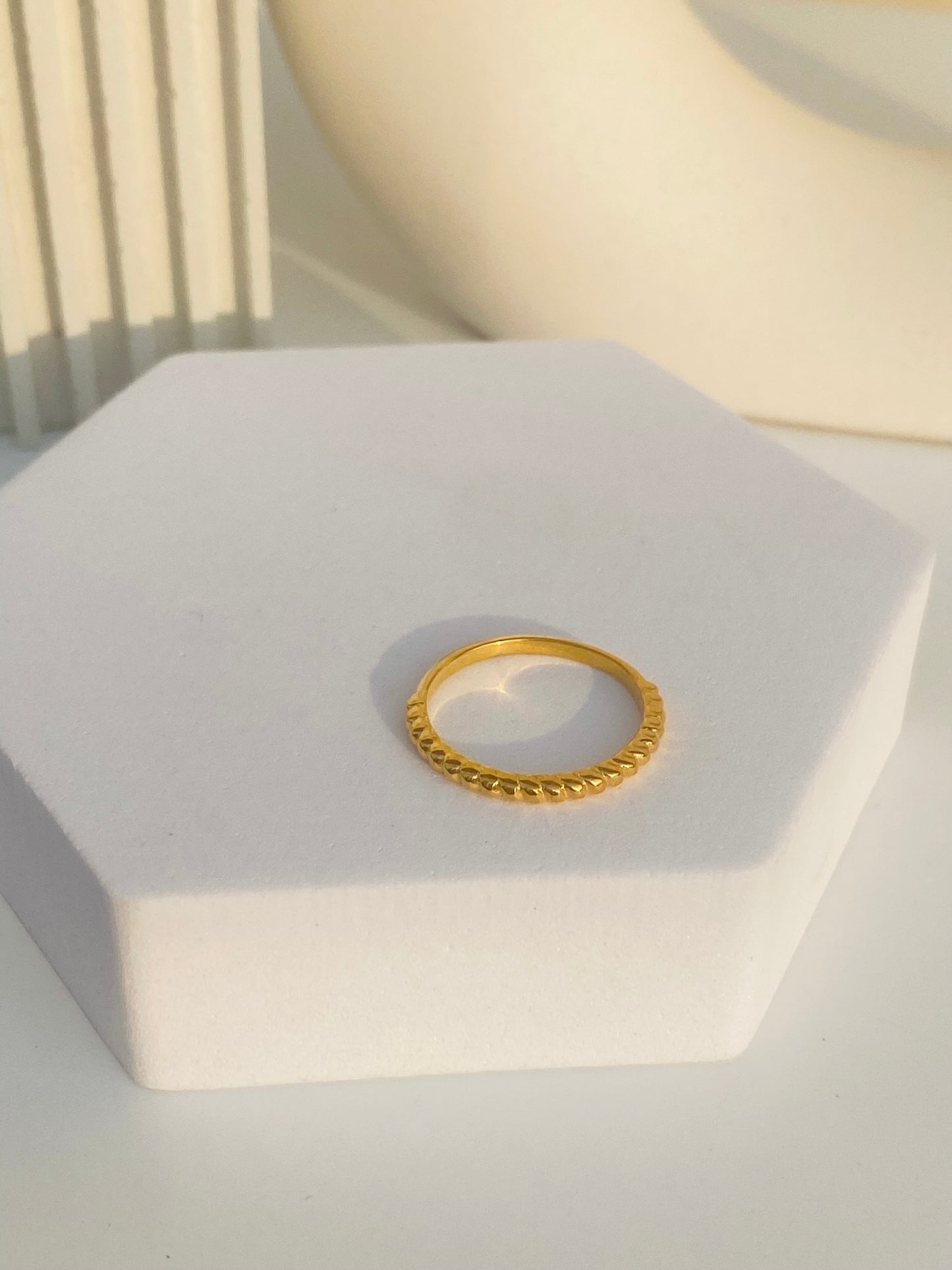 twisted elegance ring