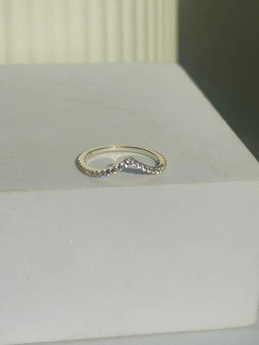 Sparkle Wave Ring