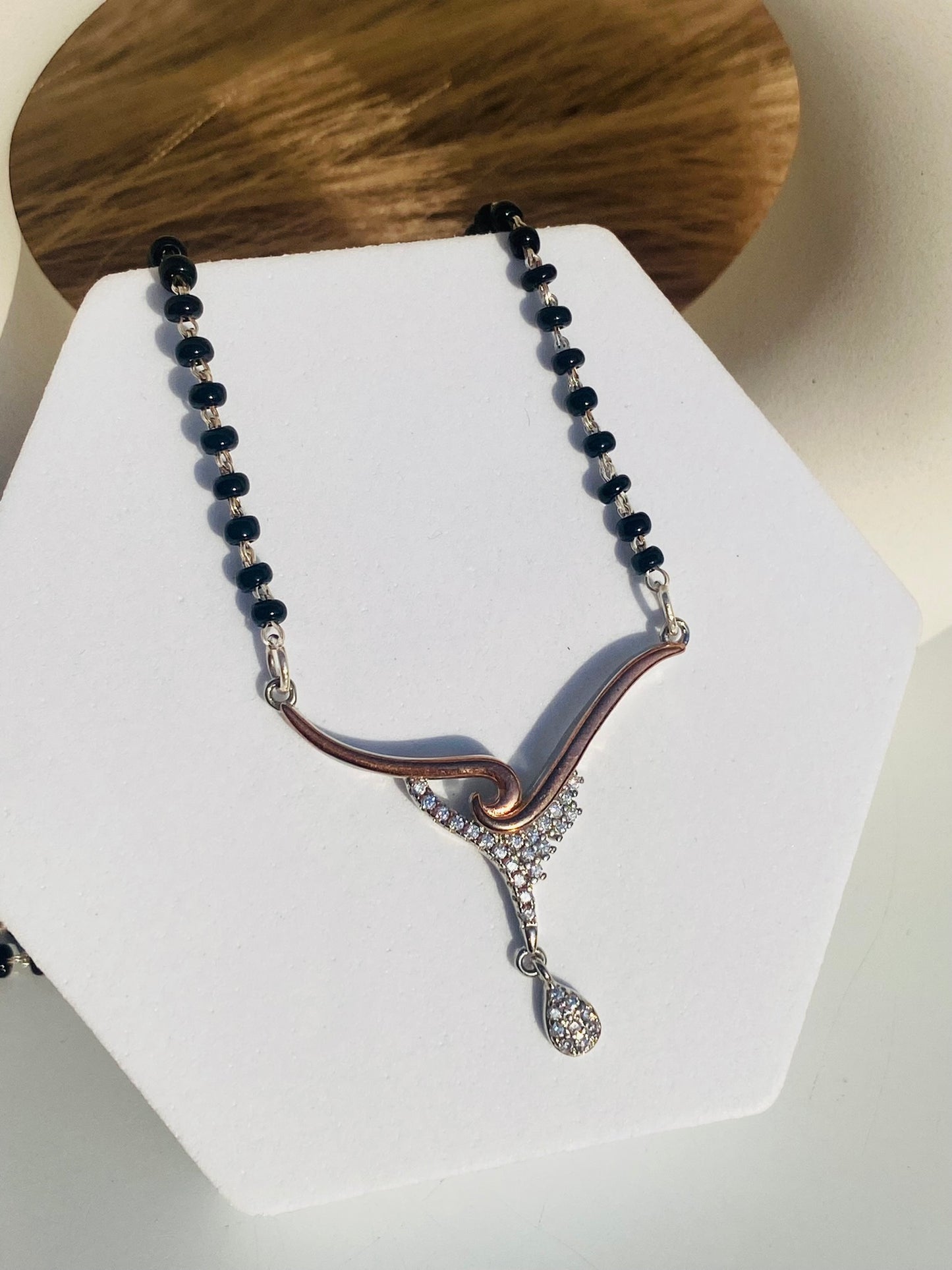 rose gold eterna mangalsutra