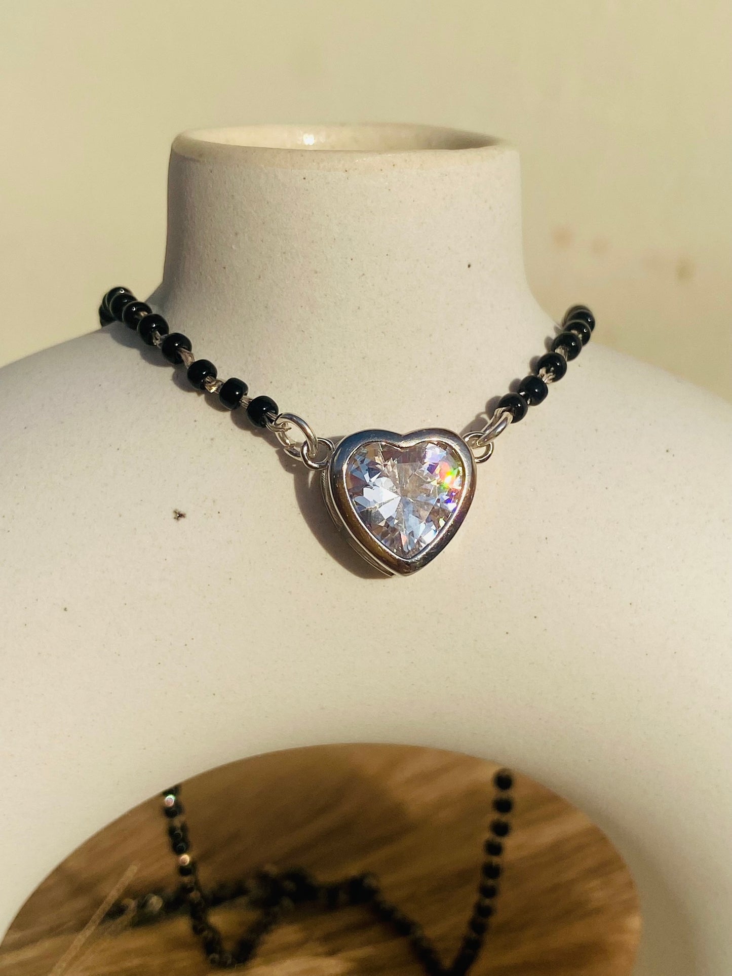 heart glow mangalsutra