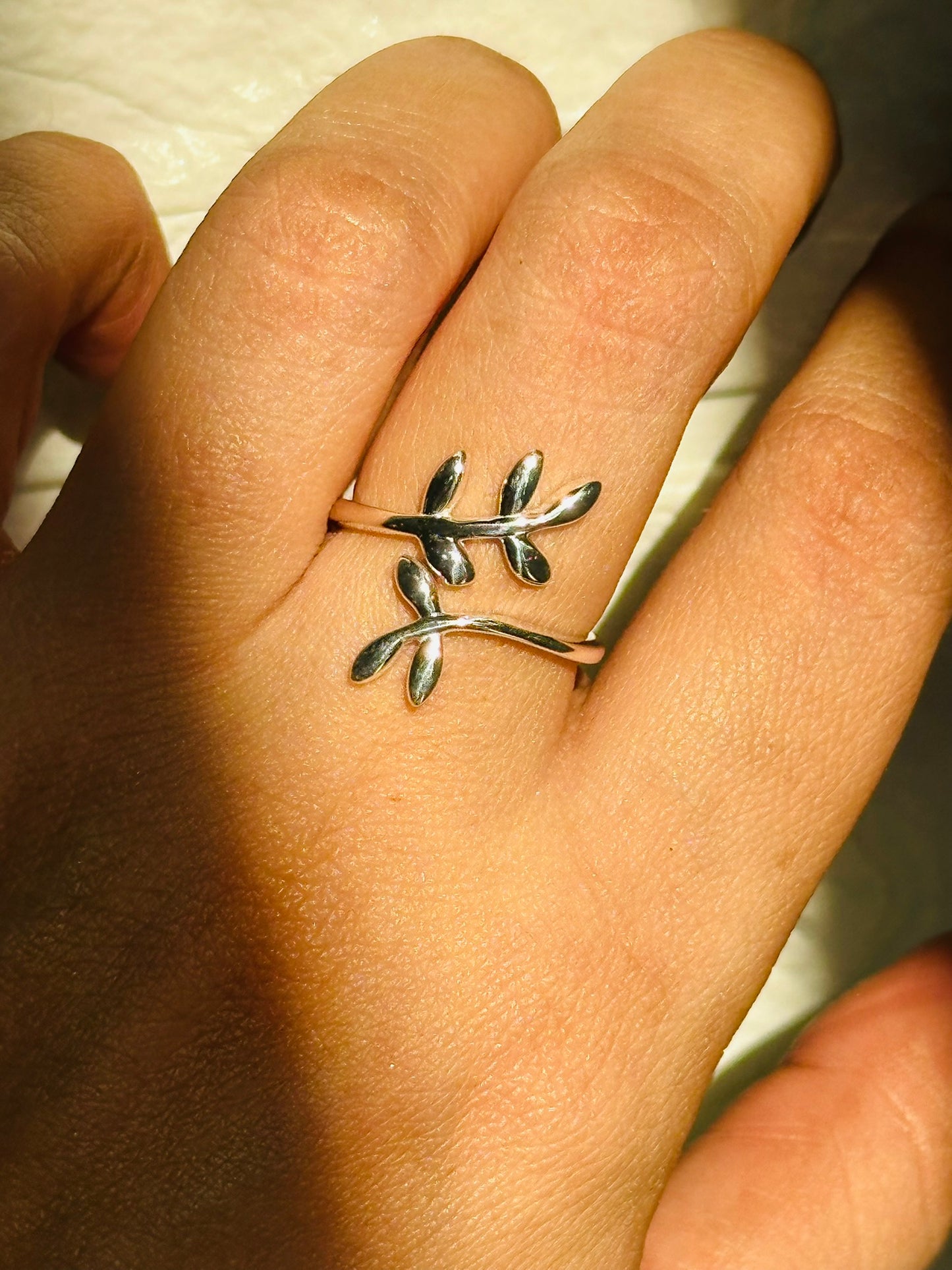 leaf wrap ring
