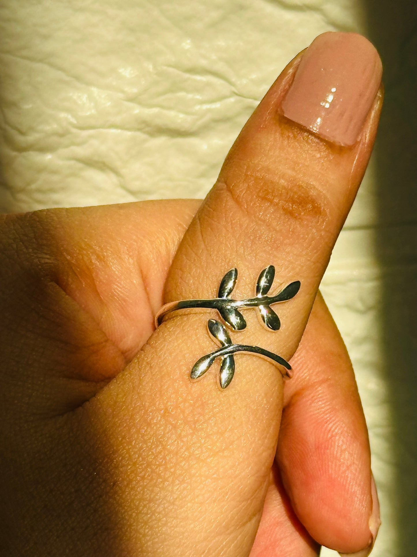 leaf wrap ring