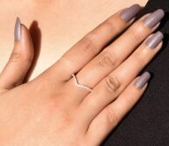 Sparkle Wave Ring