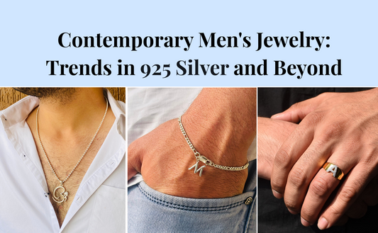 Contemporary Men's Jewelry: Trends in 925 Silver and Beyond