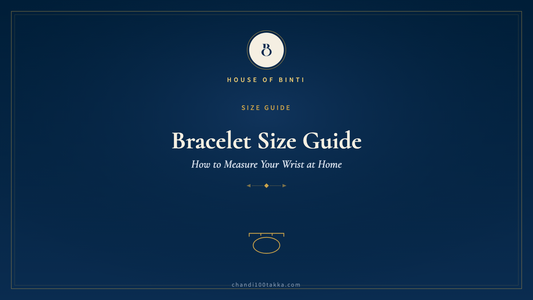 Bracelet Size Guide — how to measure your wrist at home, House of Binti 925 silver