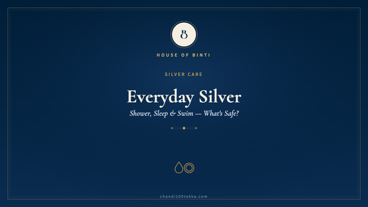 Everyday silver — can you shower, sleep and swim in 925 silver, House of Binti