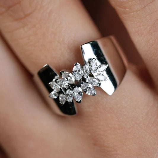 Marquis Flora Ring