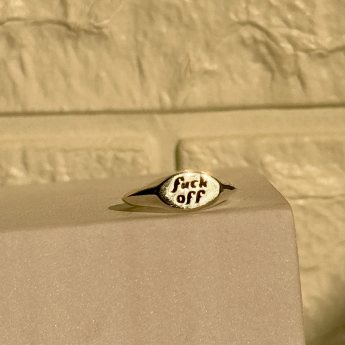 fuck off ring