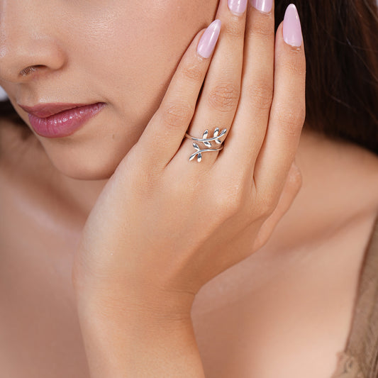 Leaf Wrap Ring