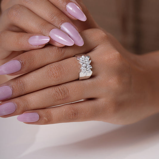 Marquis Flora Ring