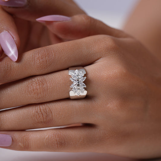 Marquis Flora Ring