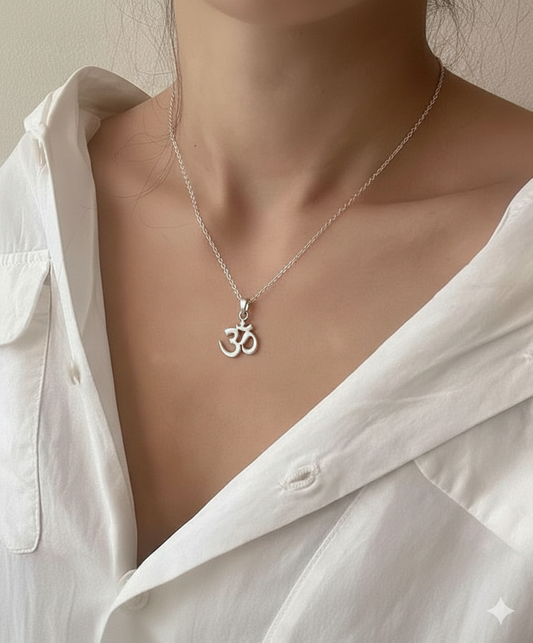 Sacred Om Neckpiece
