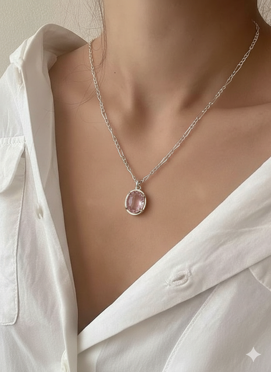 Rose Quartz Neckpiece