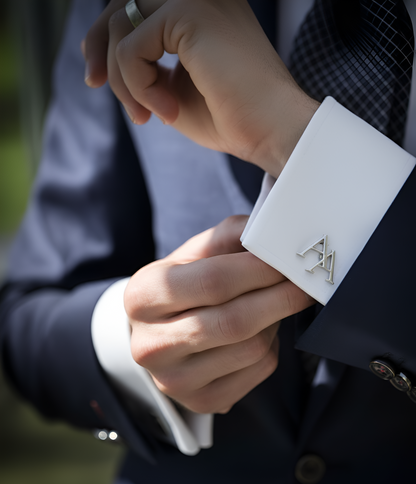 Couple Initials Cufflinks
