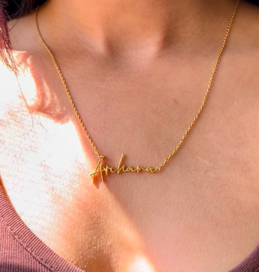 Personalized Name Neckpiece