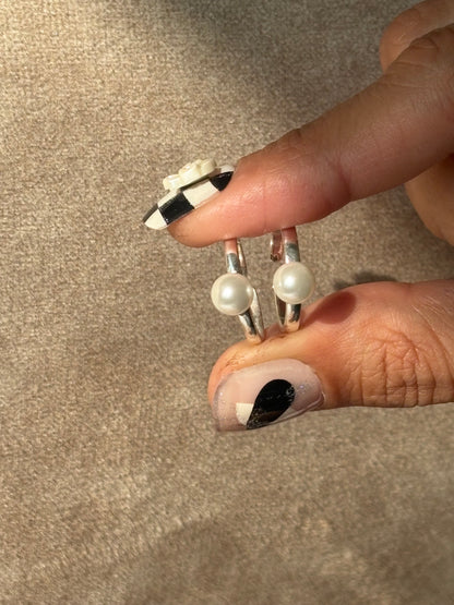 Pearl Toe Rings