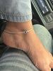 Evil eye ball anklet