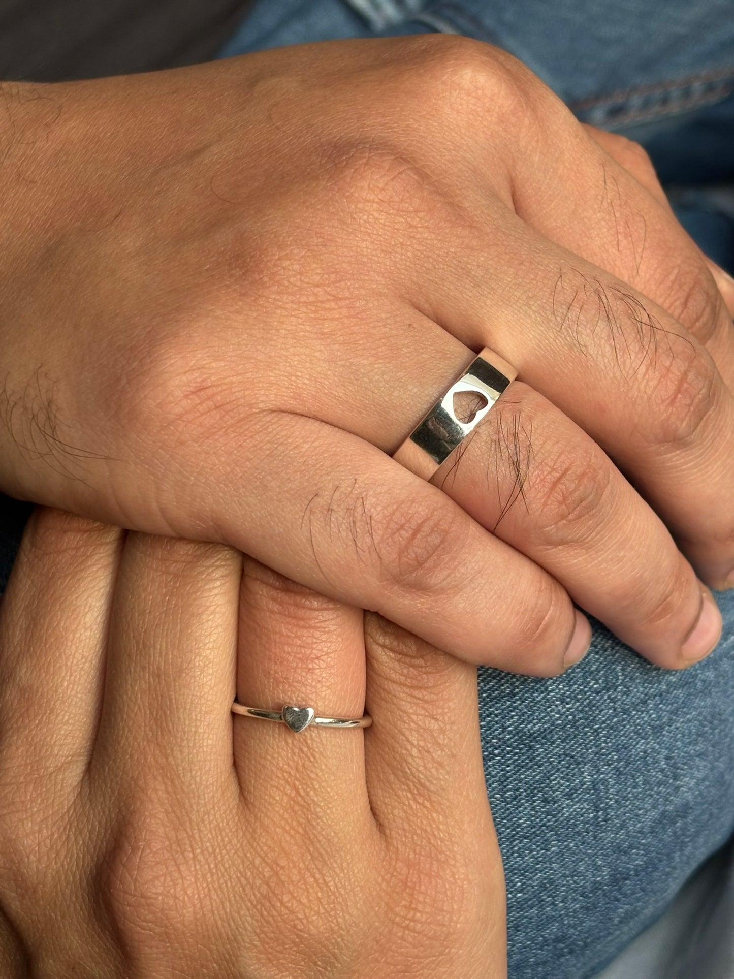 heartlink couple rings