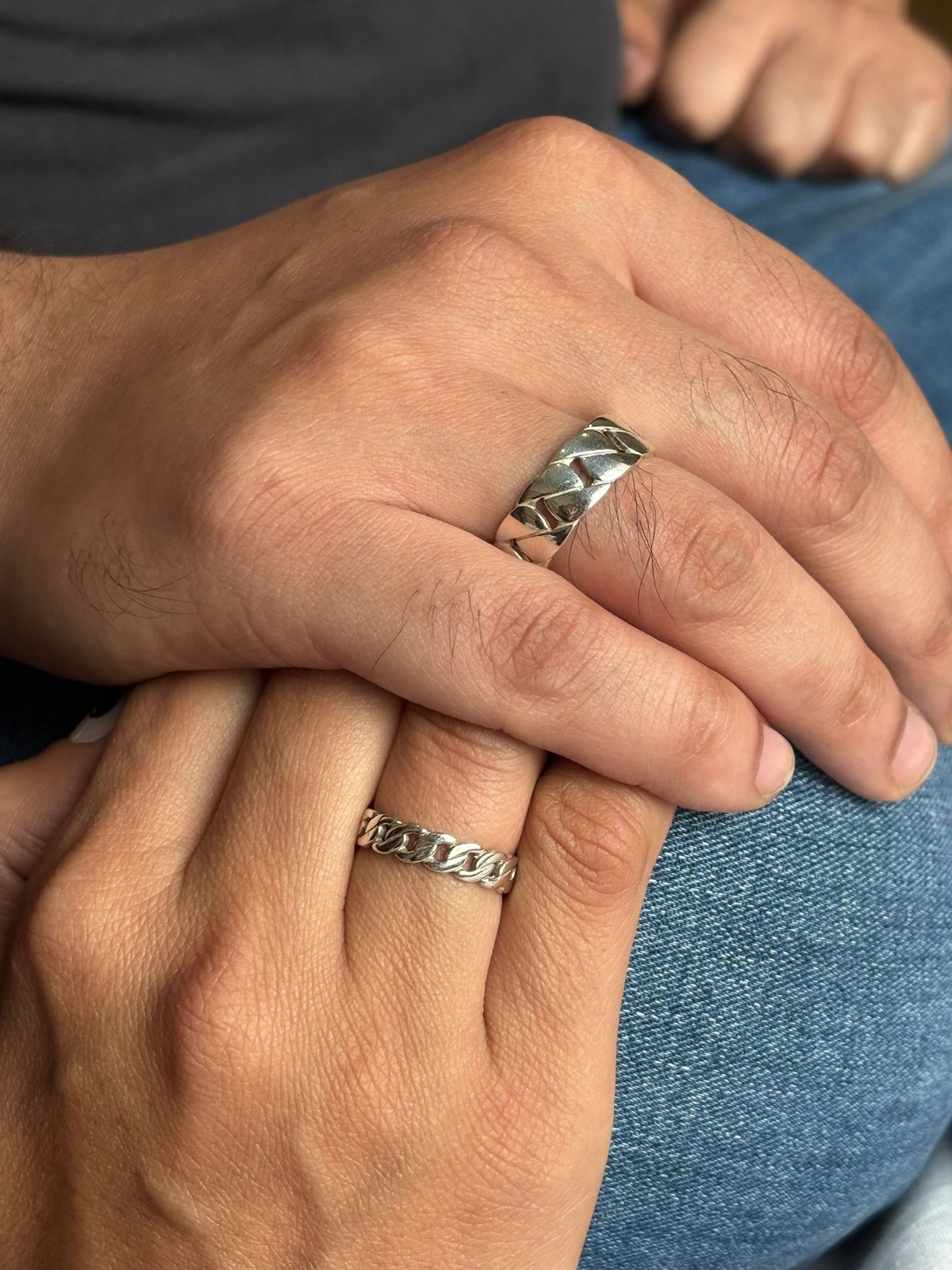 cuban bond couple rings