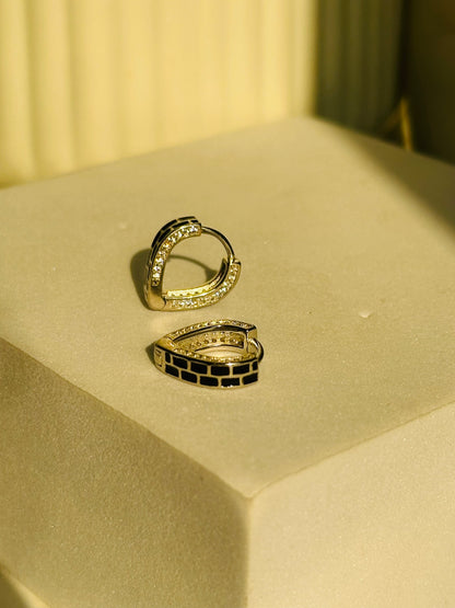 Brick Black Hoops