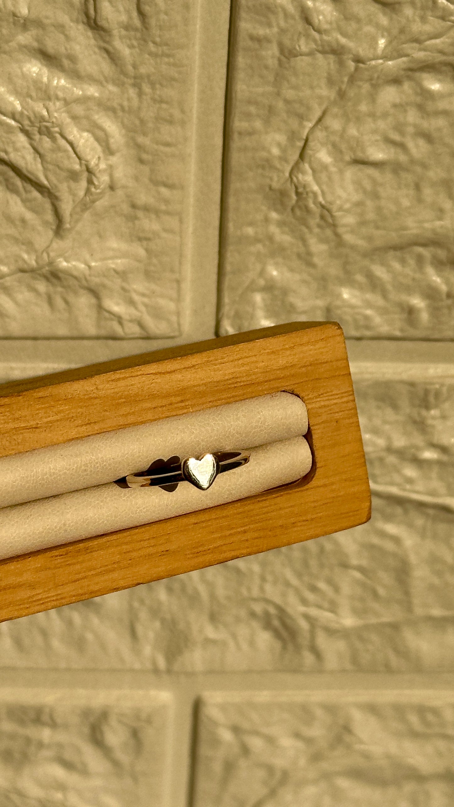 mini heart ring