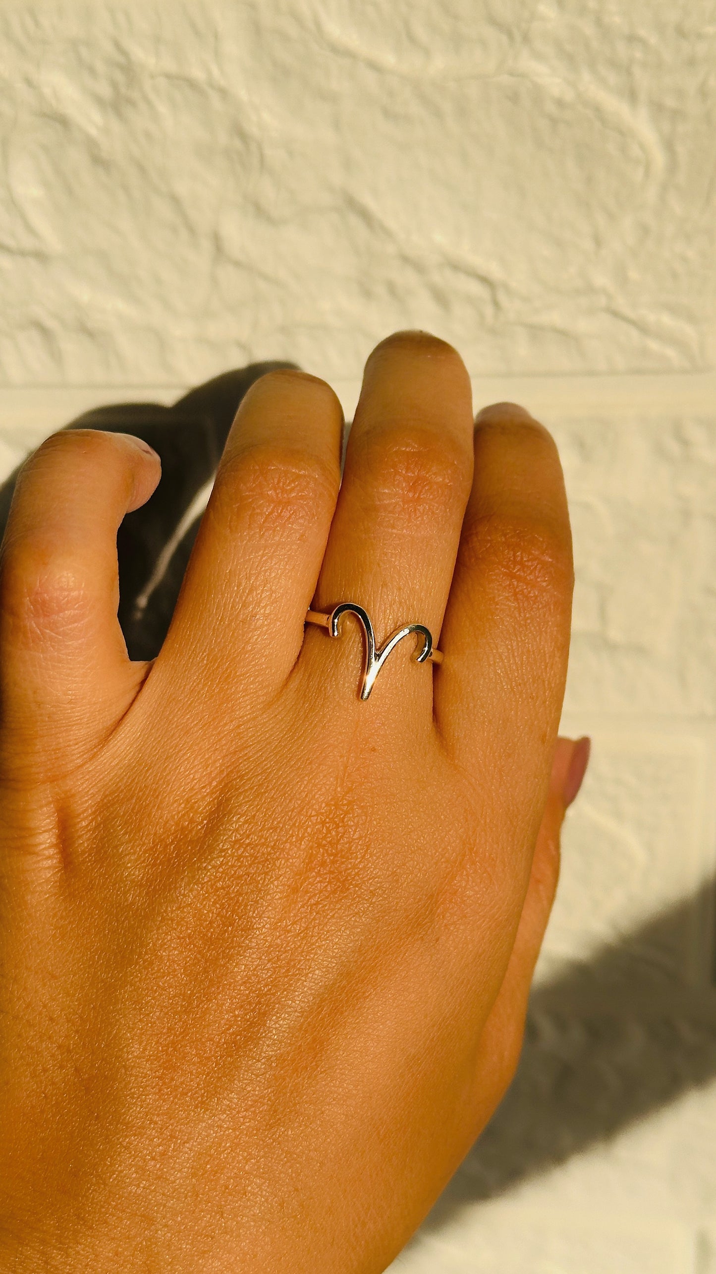 zodiac aries ring