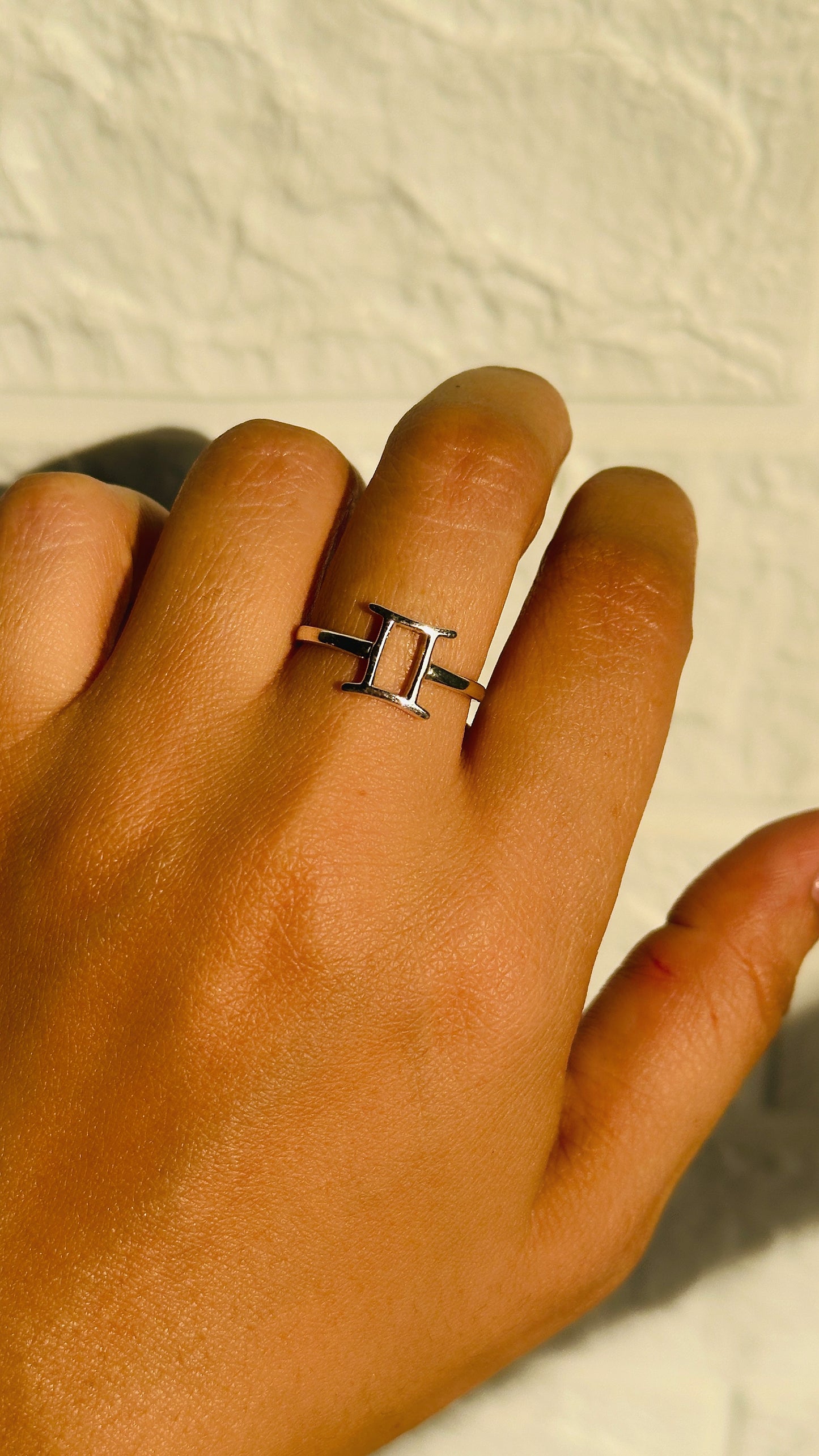 zodiac gemini ring