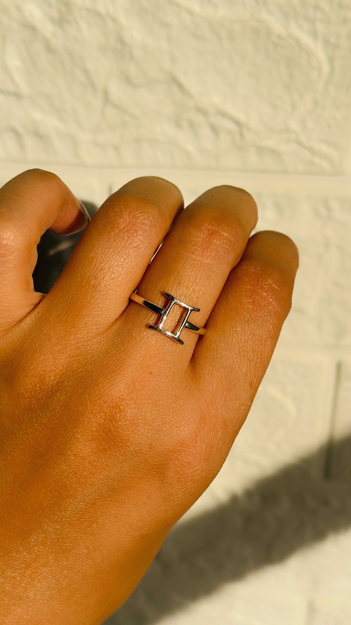 zodiac gemini ring