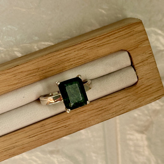 Emerald Bastion Ring