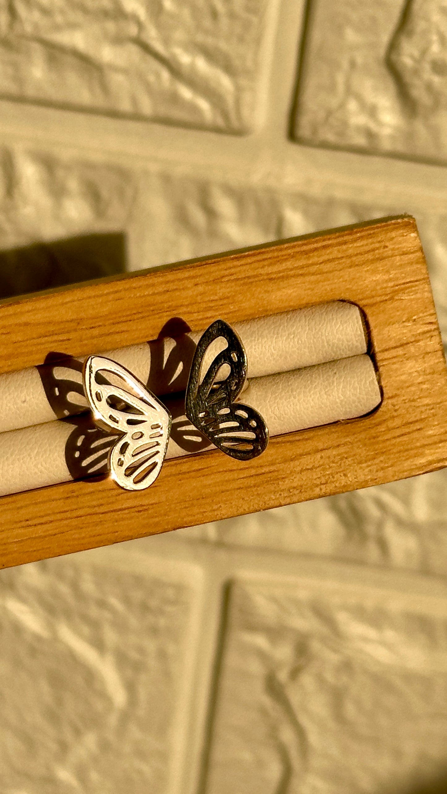 statement butterfly ring