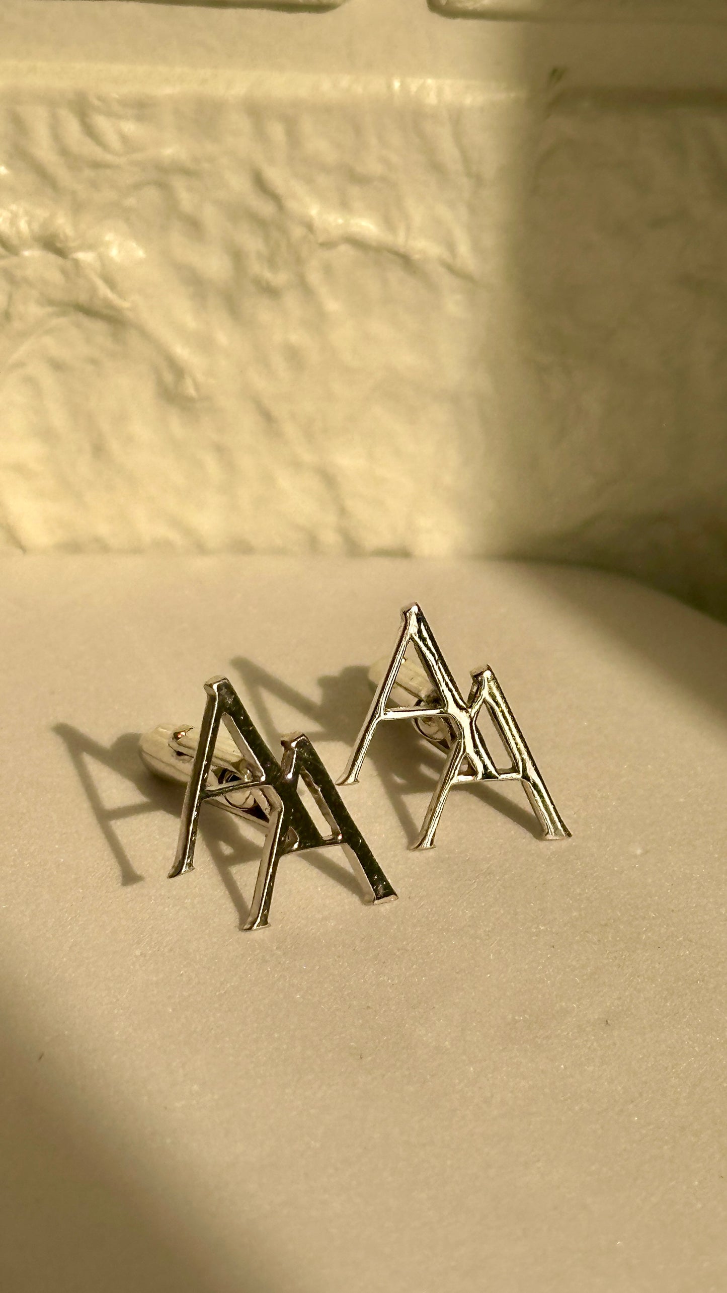 couple initials cufflinks