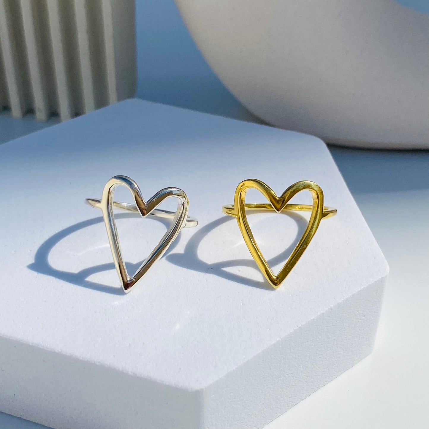 happy heart ring