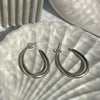 Eterna Oval Hoops