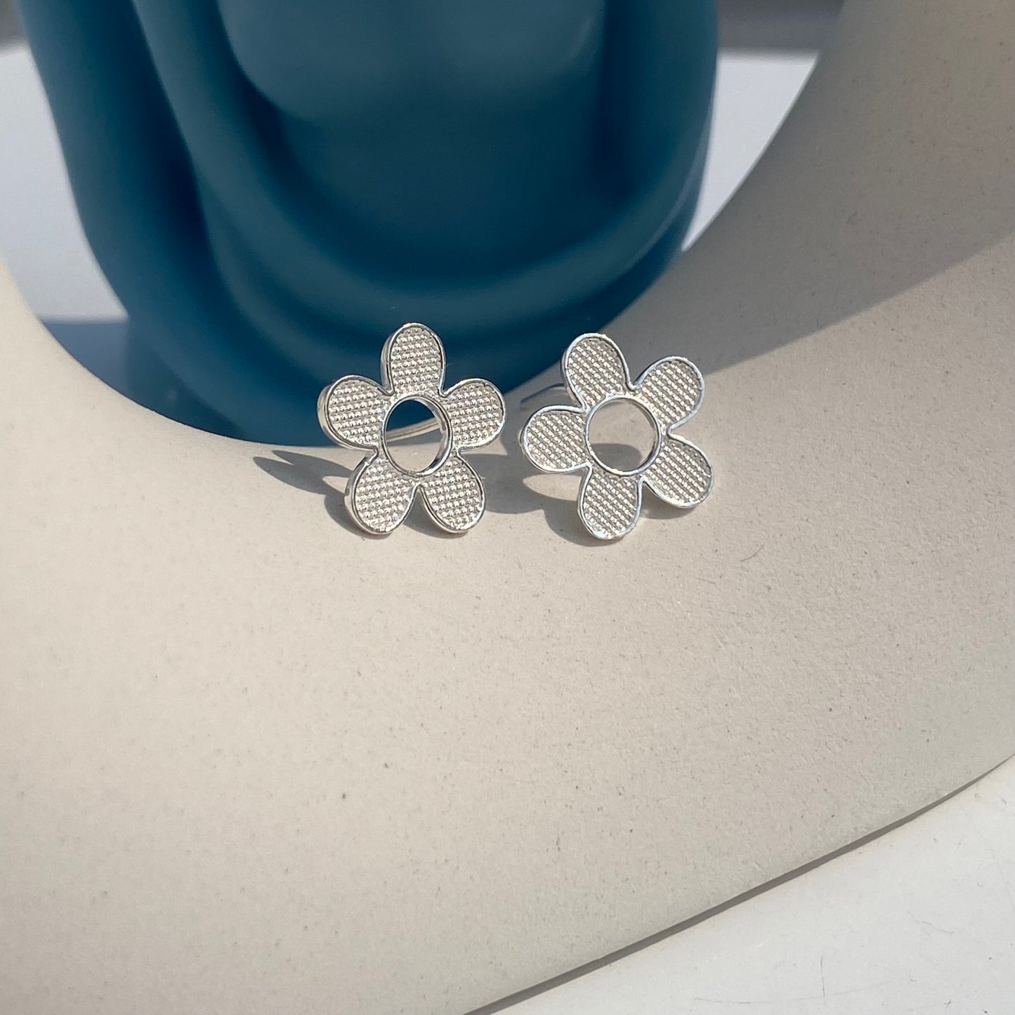 floral studs
