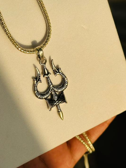 Oxo Trishul Pendant