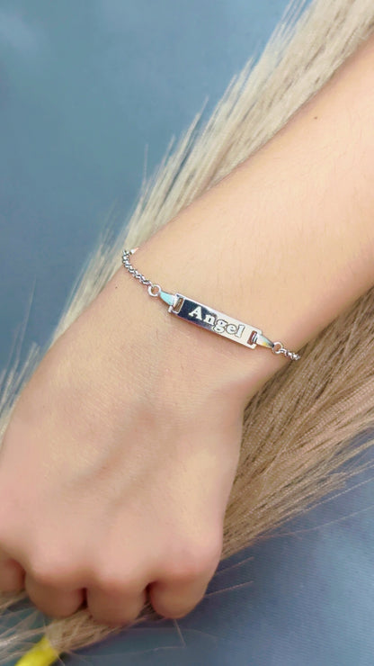 Aeroplane Charm Baby Bracelet