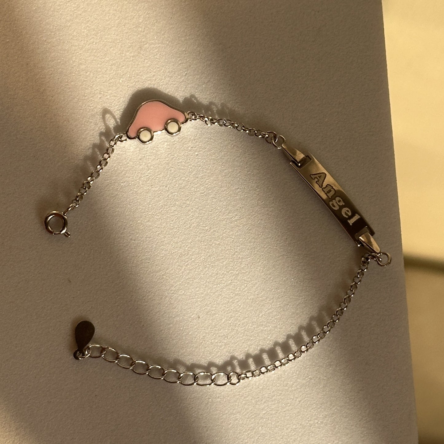 blush ride baby bracelet