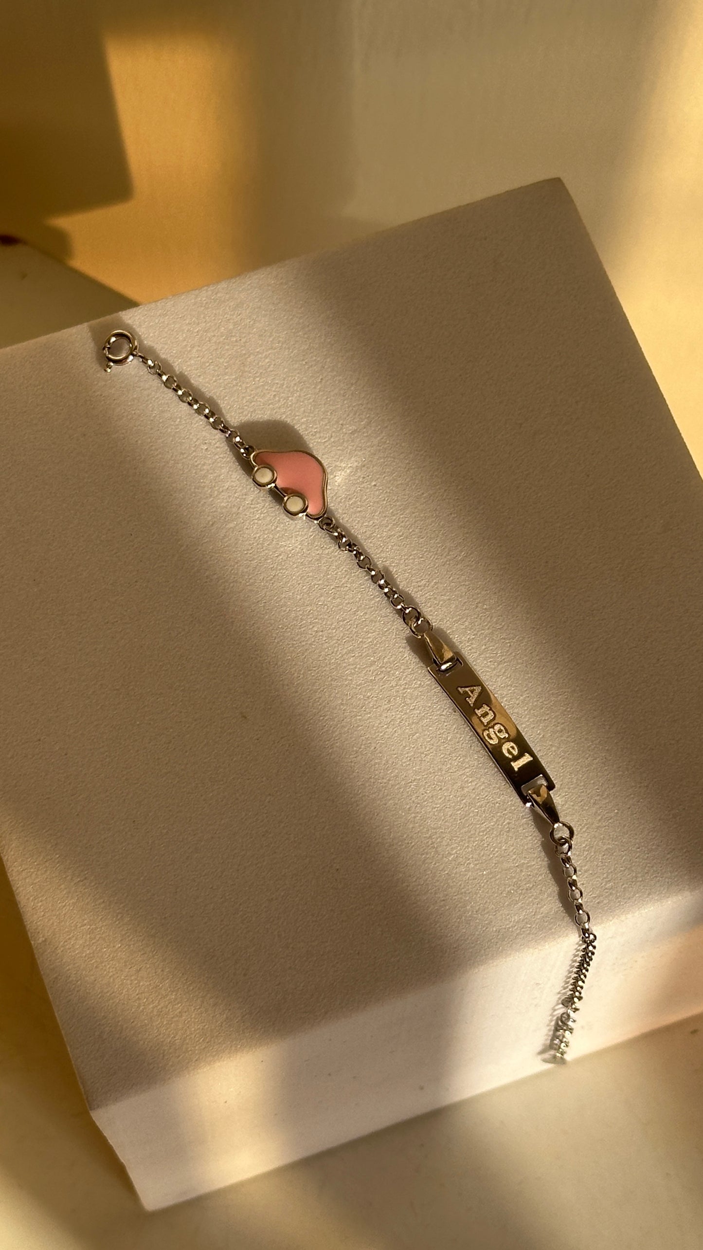 blush ride baby bracelet