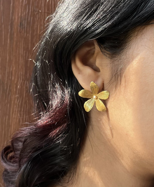 Floral Statement Studs