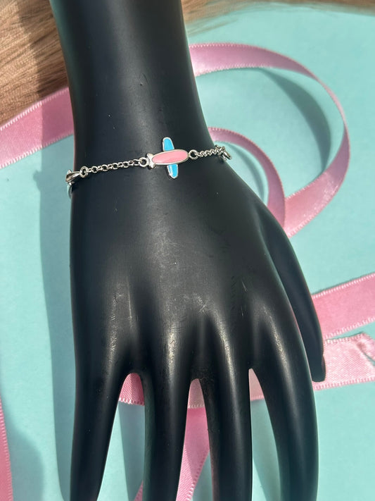 Aeroplane Charm Baby Bracelet