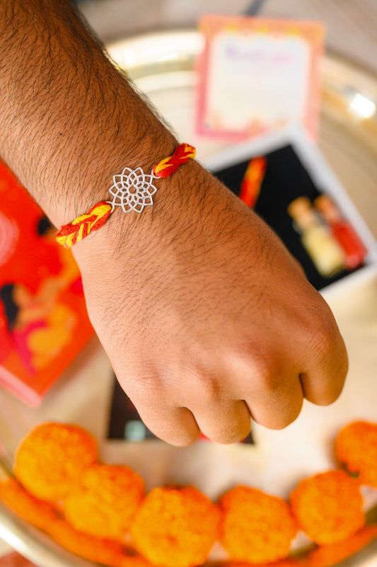 Plain Flower Rakhi