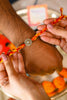 Mid Ball Flower Rakhi