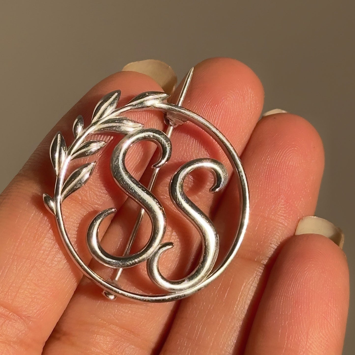 personalized brooch