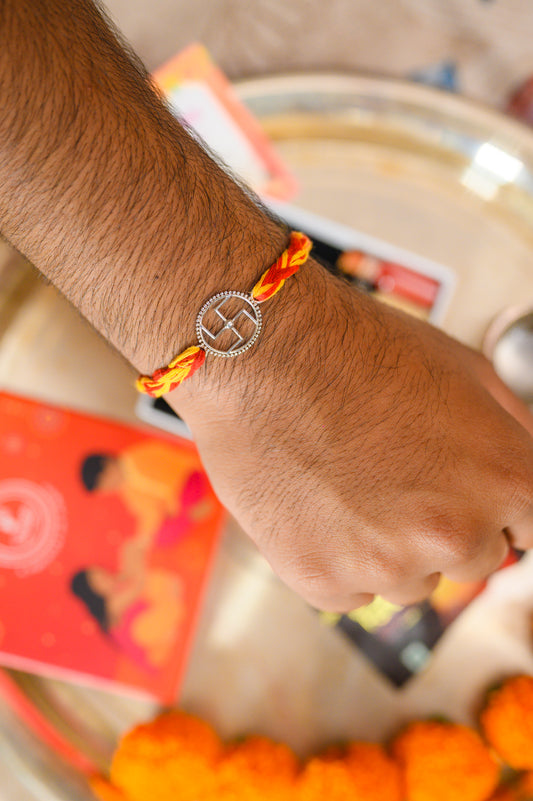 Divine Swastik Rakhi