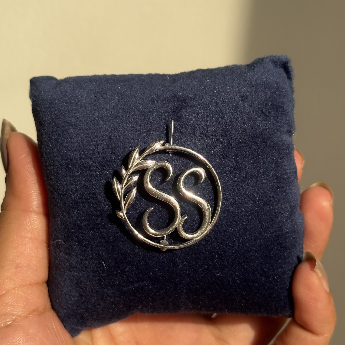 personalized brooch